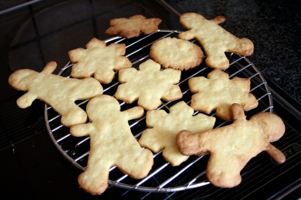 Christmas sugar/butter lemon cookies